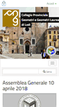 Mobile Screenshot of collegio.geometri.lo.it