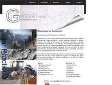 Tablet Screenshot of geometri.com.au