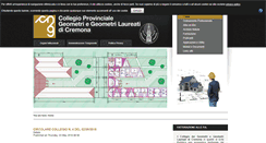 Desktop Screenshot of collegio.geometri.cr.it