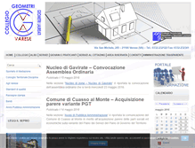 Tablet Screenshot of collegio.geometri.va.it