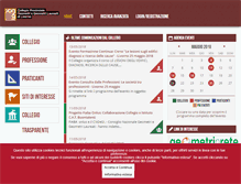 Tablet Screenshot of collegio.geometri.li.it