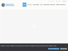 Tablet Screenshot of collegio.geometri.ud.it